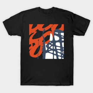 Abstract Lines And Soft Colors T-Shirt